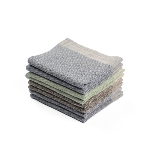 Waffle Weave Wash Cloths - Set of 8