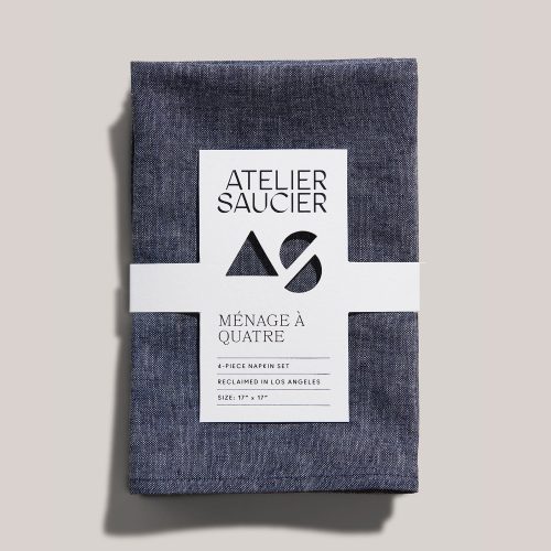 Japanese Chambray Napkins | Set of 4