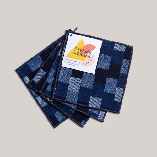 Patchwork Cocktail Napkins | Set of 4
