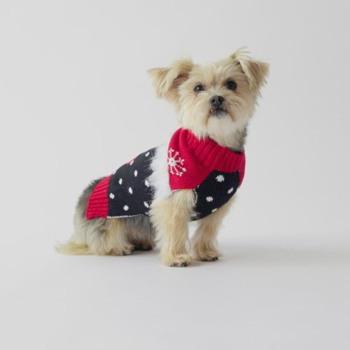 🎄 Ugly Christmas Dog Sweater – Festive Stocking Holiday Knit Pullover