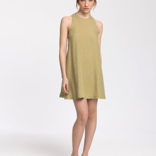 Calia Light Green Mini Dress