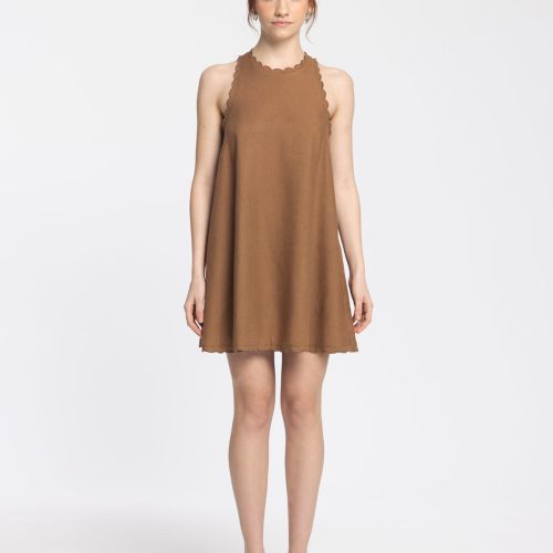 Calia Brown Mini Dress