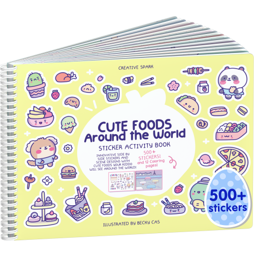 Cute Foods Vol 2 Sticker Book