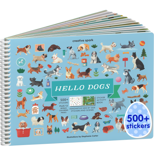 Hello Dogs Sticker Book
