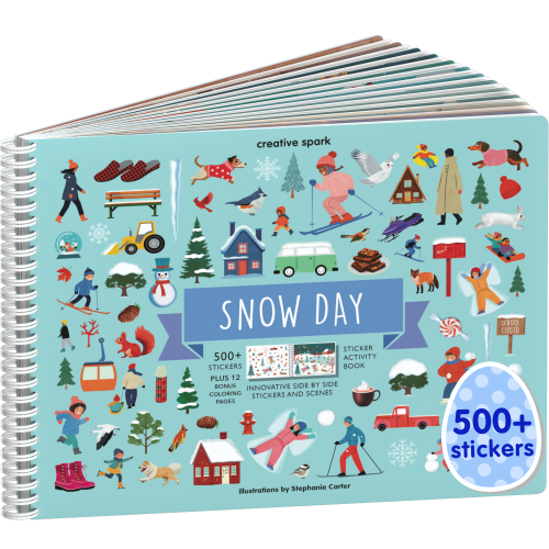 Snow Day Sticker Book