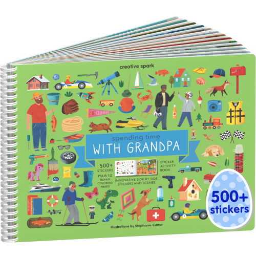 Fun with Grandpa Sticker Book