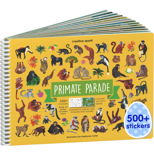 Primates Sticker Book