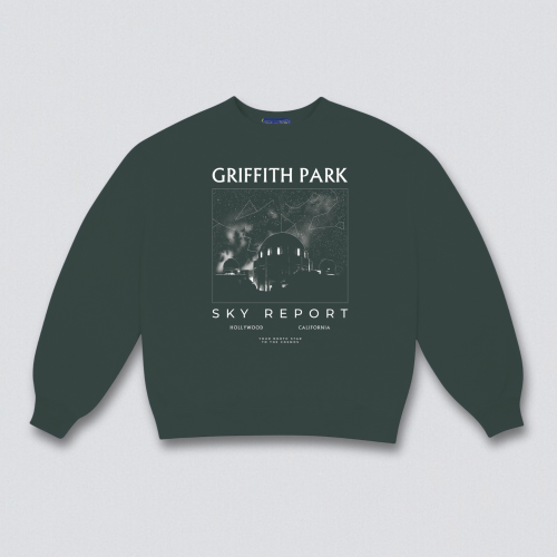 Griffith Park Sky Report Graphic Sweatshirt