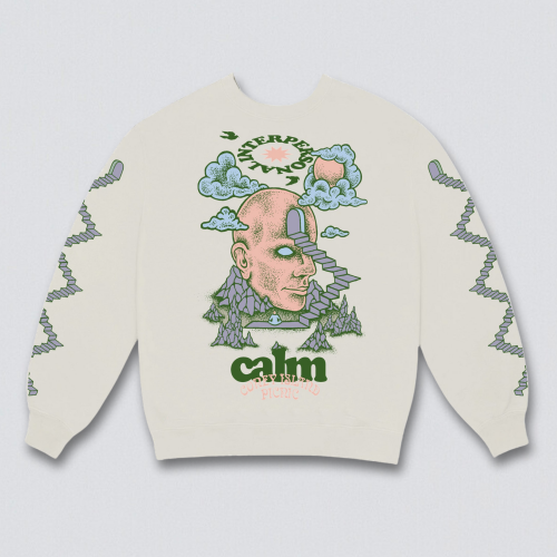 Interpersonal Calm Graphic Sweatshirt