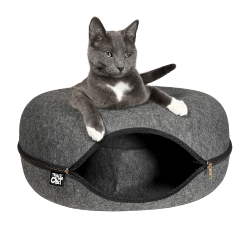 "Donut!" Cat Hideaway Cave