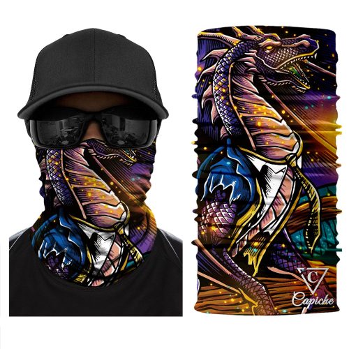 Magic Spell Biker Mask - Purple