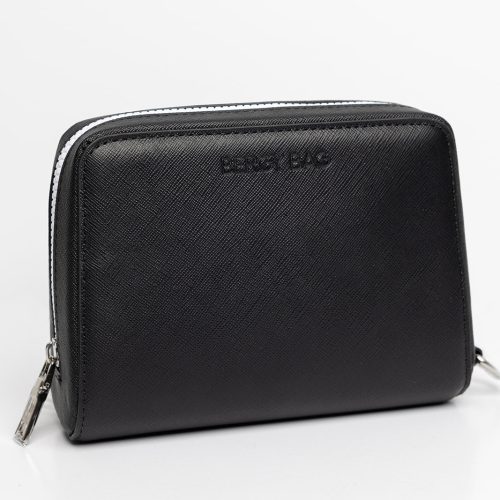 Insulated Cosmetic Clutch Black