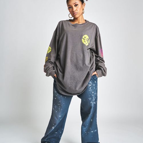 Break Point Tennis Graphic Long Sleeve Tee