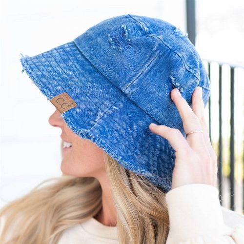 CC Stone Washed Denim Bucket
