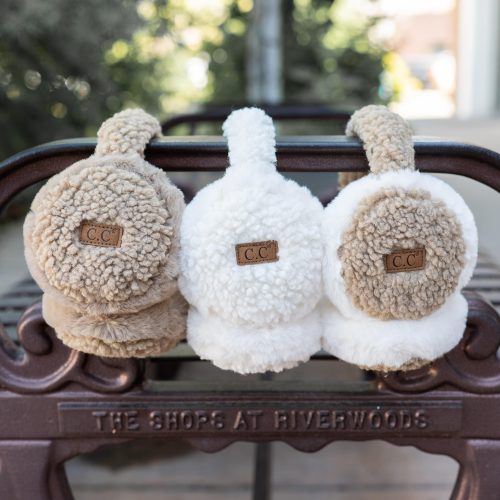 CC Faux Fur Sherpa Earmuffs