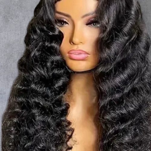 100% Brazilian Deep Wave Hair 250% Density 24” Natural