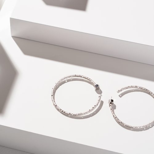 Herice Earrings-White Gold