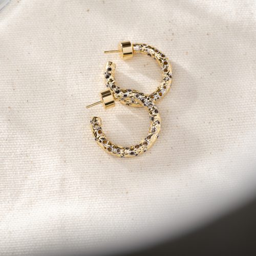 Grace Earrings-Yellow Gold