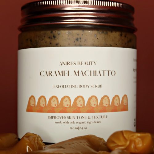 Caramel Macchiato Exfoliating Body Scrub that Improves Skin Tone & Texture