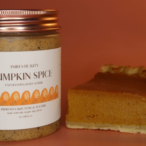 Pumpkin Spice Exfoliating Body Scrub that Improves Skin Tone & Texture