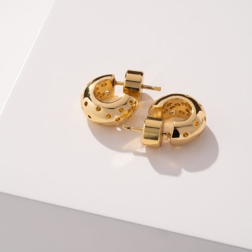 Henderson Huggies- Yellow Gold