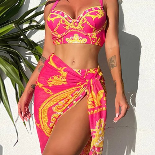 Lux three piece swimsuit summer