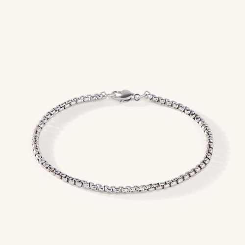 Superbank Box Chain Bracelet, 2.9mm