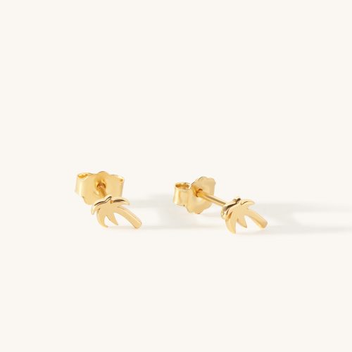 Wakiki Palm Tree Stud Earrings