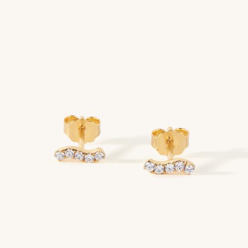 Paraiso Wave Stud Earrings