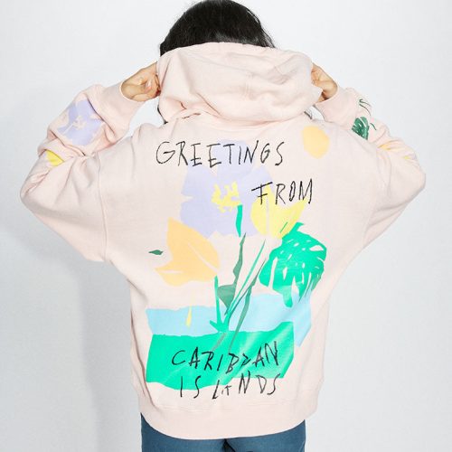 Caribbean Islands Graphic Pullover Hoodie