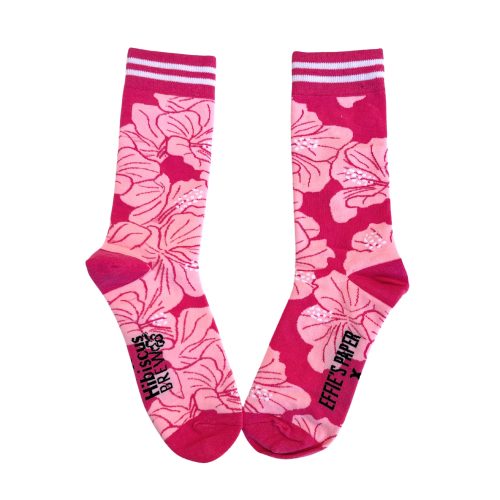 Hibiscus Socks