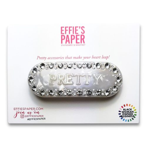 PRETTY :: Crystal Barrette