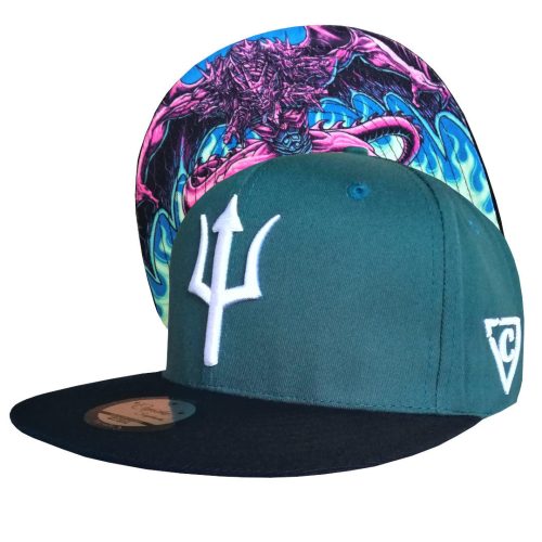 Typhon Snapback - Teal/Black