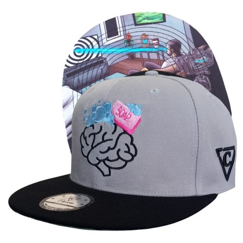 Brainwashed Snapback - Grey/Black