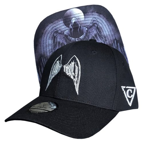 Grim Curved Cap - Black