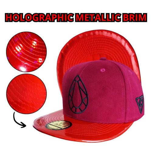 Ruby - Red Fleece/Red Holographic