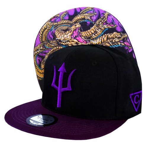 Hydra Snapback - Black/Purple