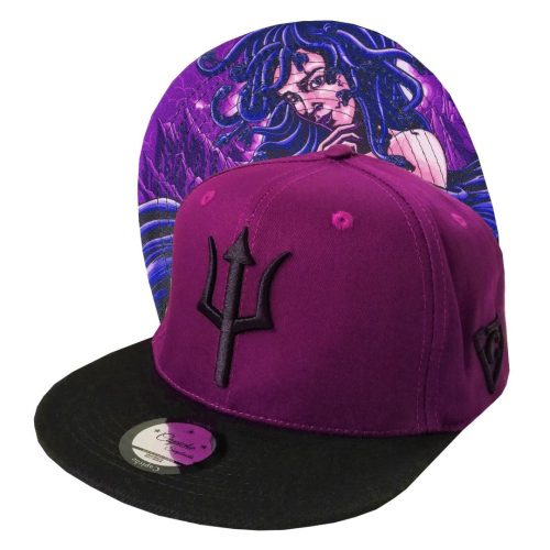Medusa Snapback - Purple/Black