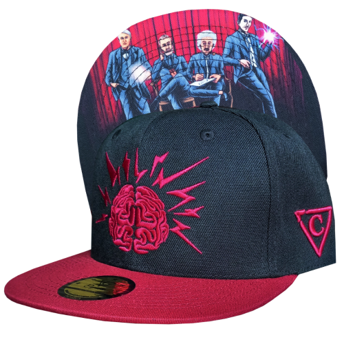 Masterminds Snapback - Black/Dark Red