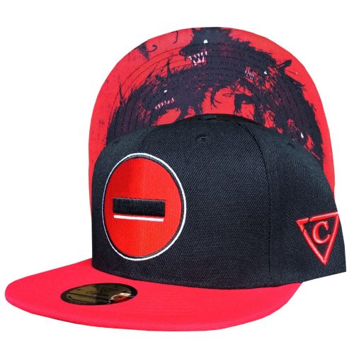James Hutton x Capiche Collab Snapback - Black/Red