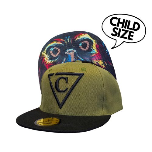 Mighty Eagle Snapback Child Size - Green/Black