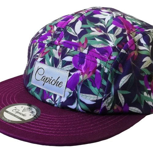 Purple Violet 5-Panel Cap