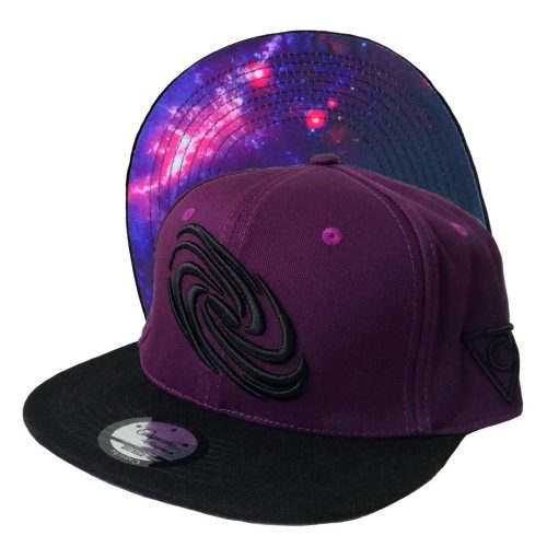 Purple Galaxy Snapback