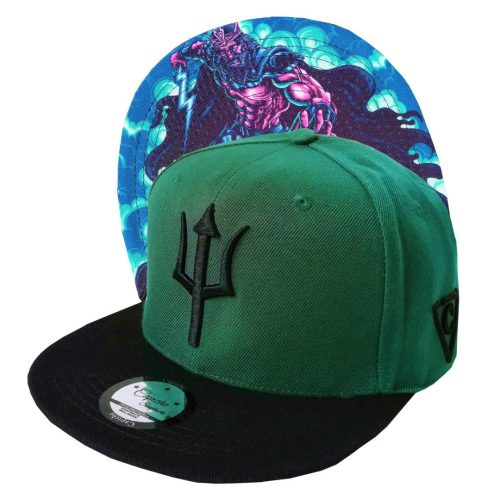 Zeus Snapback - Green/Black