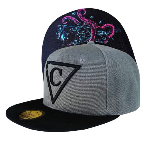 Tentacle Astronaut Snapback - Grey/Black