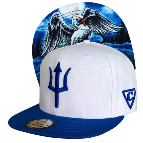 Cycnus Snapback - White/Blue