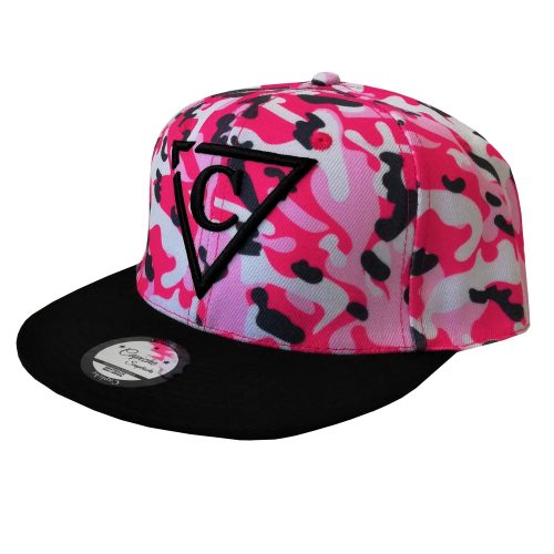 Pink Camo Snapback
