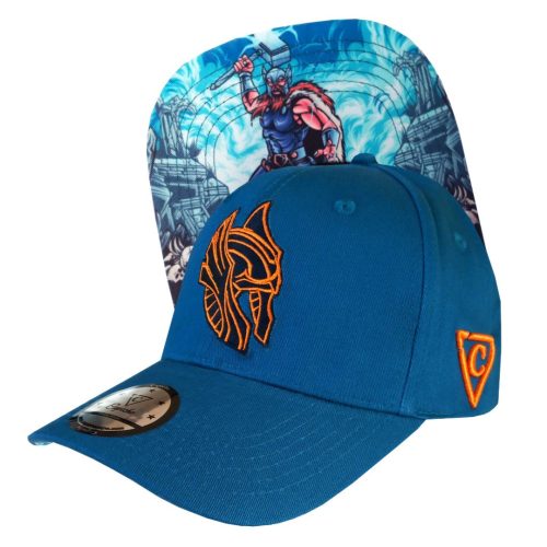 Thor Curved Baseball Cap - Blue