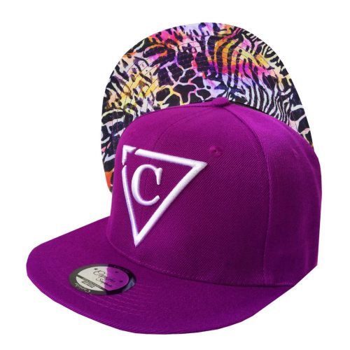 Colored Safari Snapback - Purple