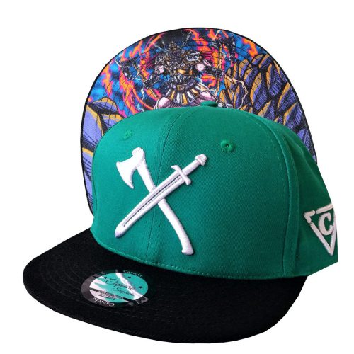 Viking 2 Snapback - Green/Black